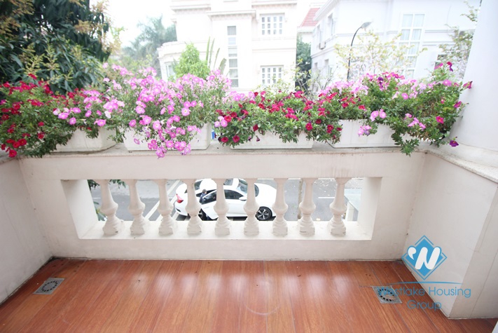 Spacious villa for rent in Ciputra, Tay Ho